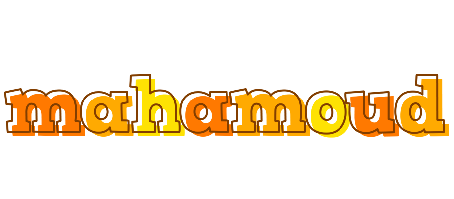 Mahamoud desert logo