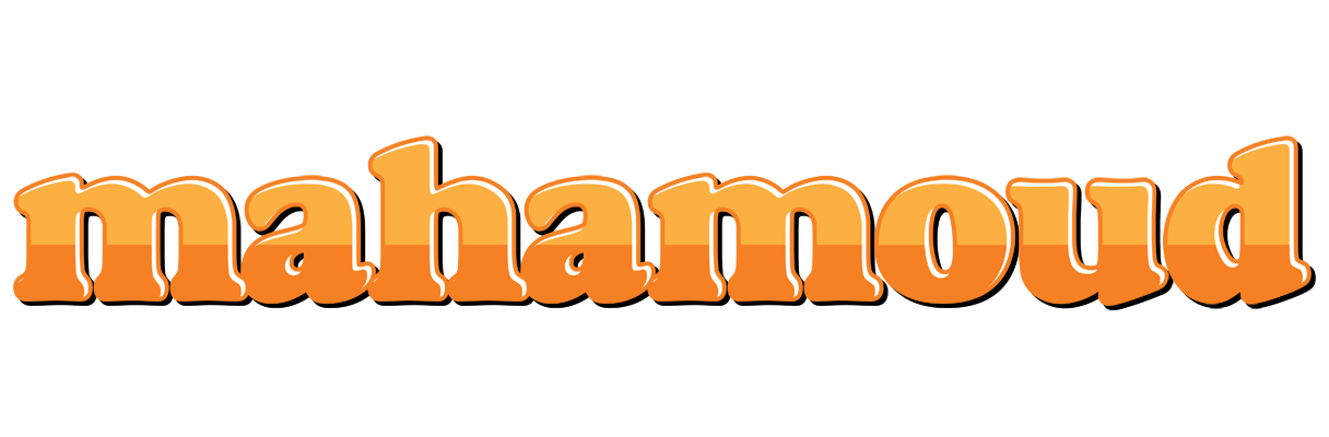 Mahamoud orange logo