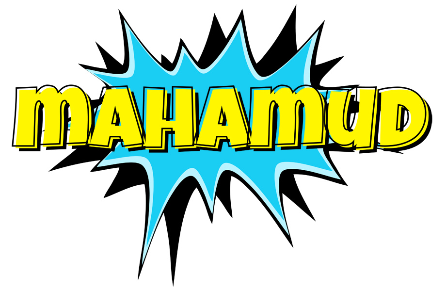 Mahamud amazing logo