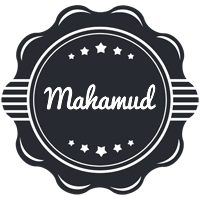 Mahamud badge logo