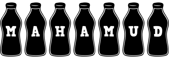 Mahamud bottle logo