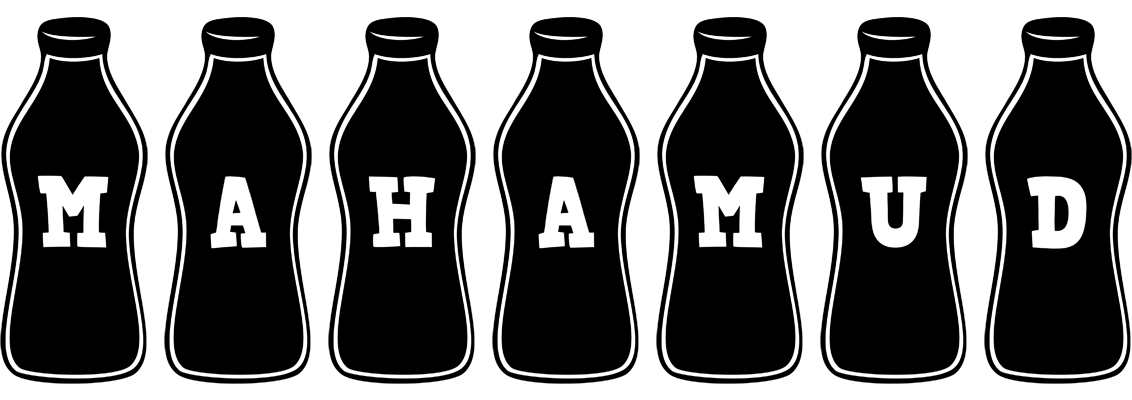 Mahamud bottle logo