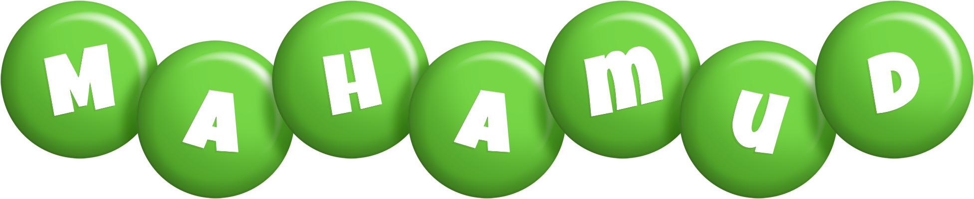 Mahamud candy-green logo