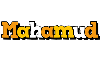 Mahamud cartoon logo