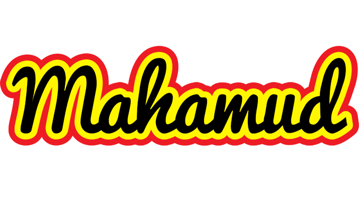 Mahamud flaming logo