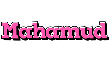 Mahamud girlish logo