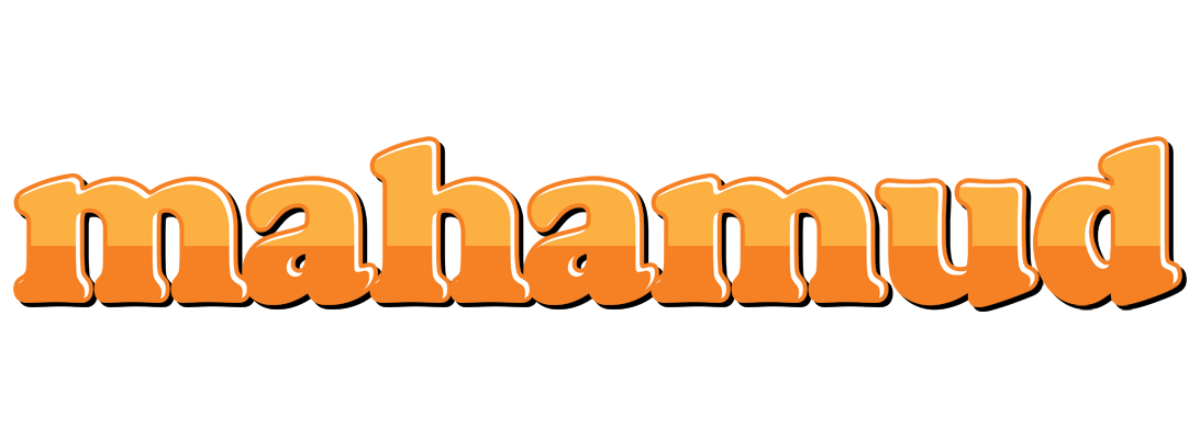 Mahamud orange logo