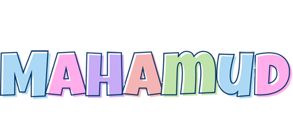 Mahamud pastel logo