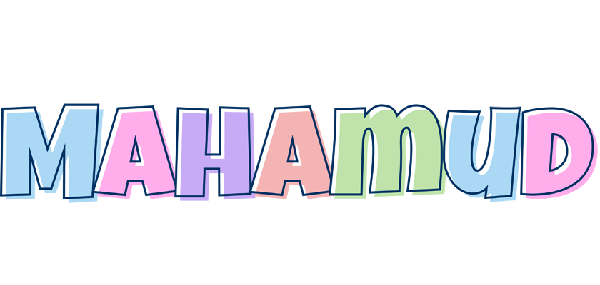 Mahamud pastel logo