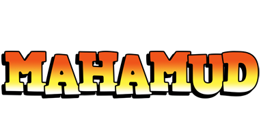 Mahamud sunset logo