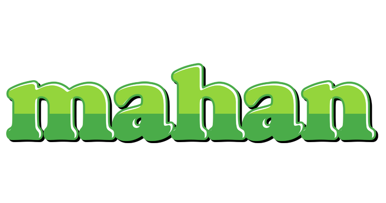 Mahan apple logo