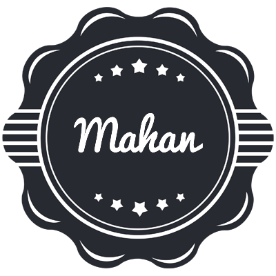 Mahan badge logo