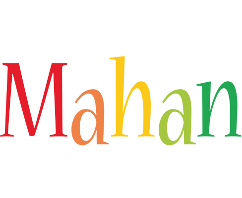 Mahan birthday logo