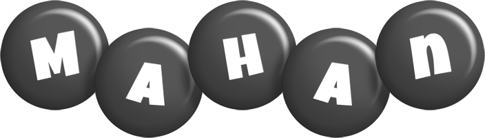 Mahan candy-black logo