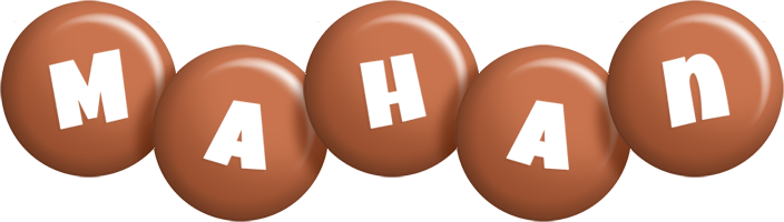 Mahan candy-brown logo