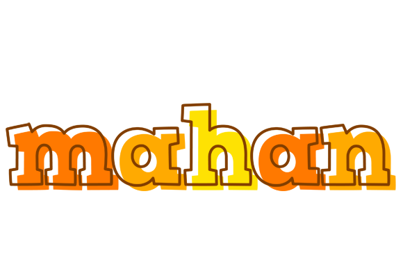Mahan desert logo