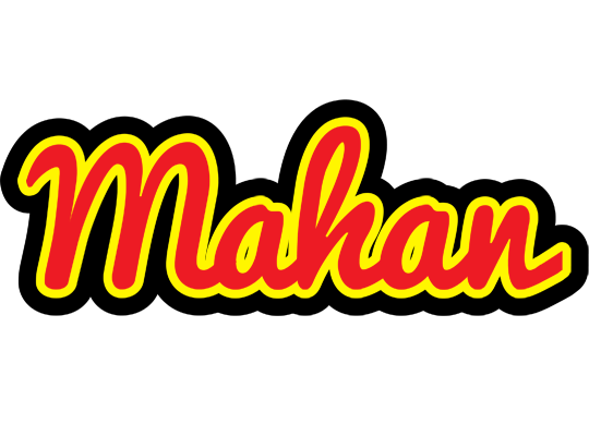 Mahan fireman logo
