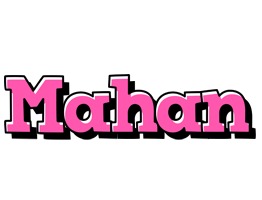 Mahan girlish logo