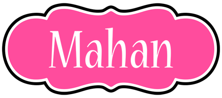 Mahan invitation logo