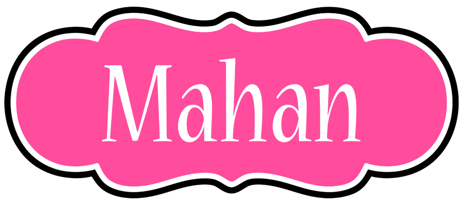 Mahan invitation logo