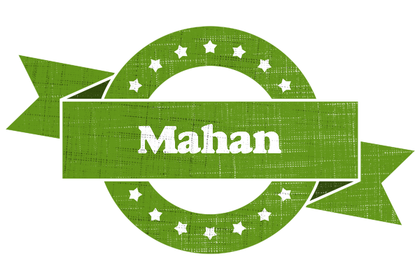 Mahan natural logo