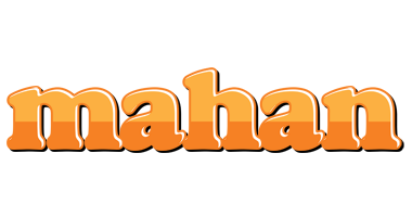 Mahan orange logo