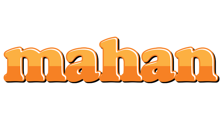 Mahan orange logo