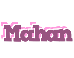 Mahan relaxing logo