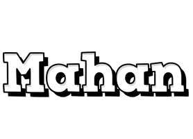 Mahan snowing logo