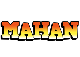 Mahan sunset logo