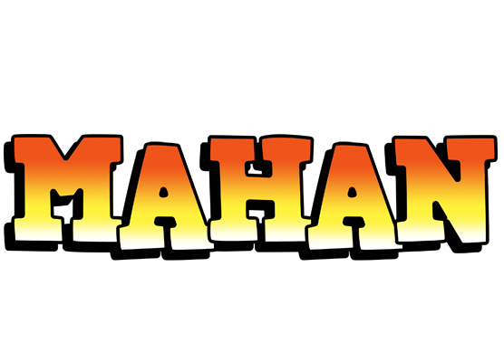 Mahan sunset logo