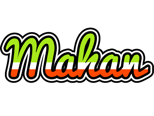 Mahan superfun logo