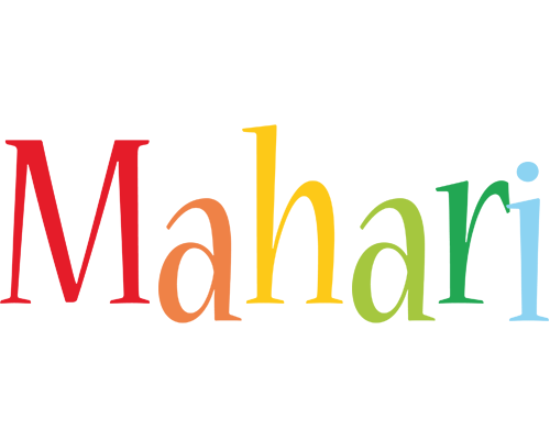 Mahari birthday logo