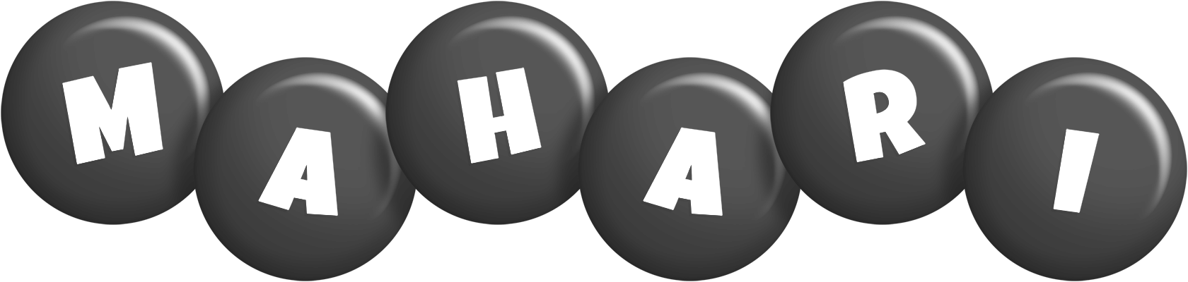 Mahari candy-black logo
