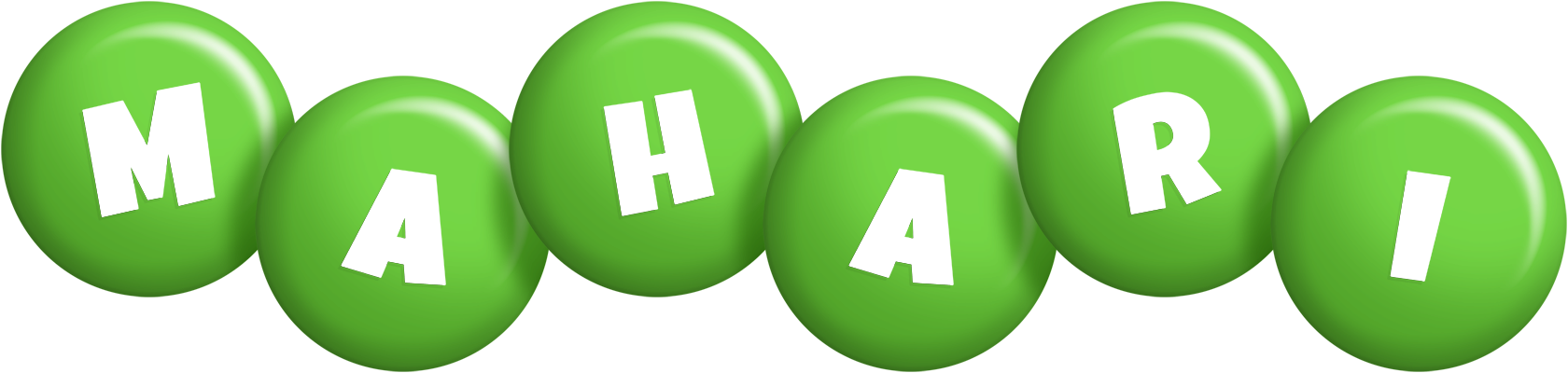 Mahari candy-green logo