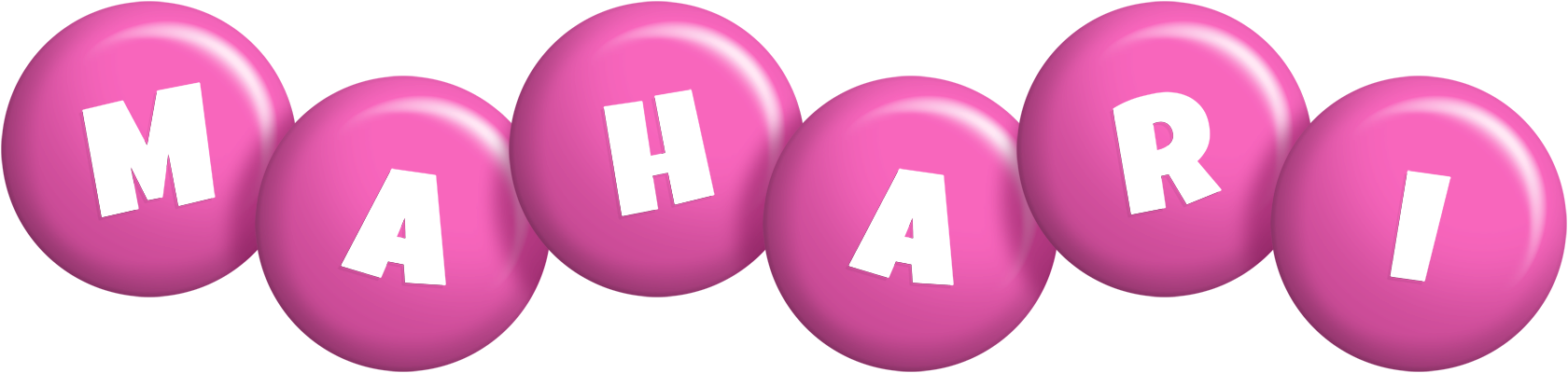Mahari candy-pink logo