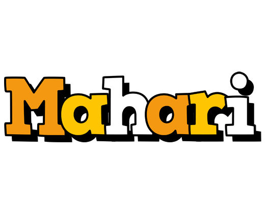 Mahari cartoon logo
