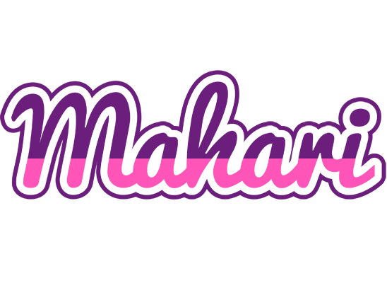 Mahari cheerful logo