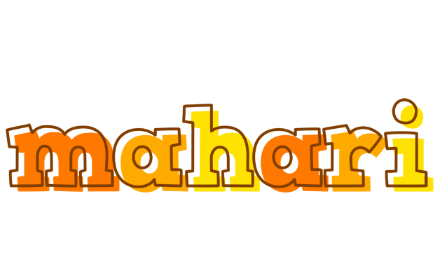 Mahari desert logo