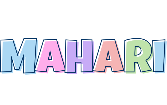Mahari pastel logo