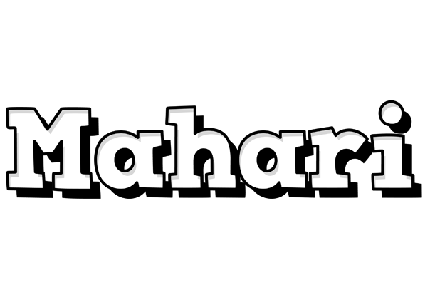 Mahari snowing logo
