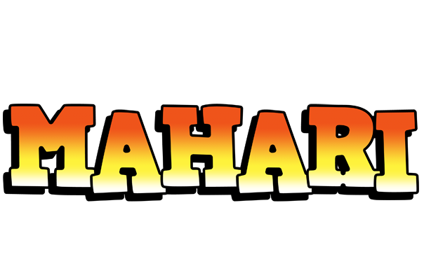 Mahari sunset logo