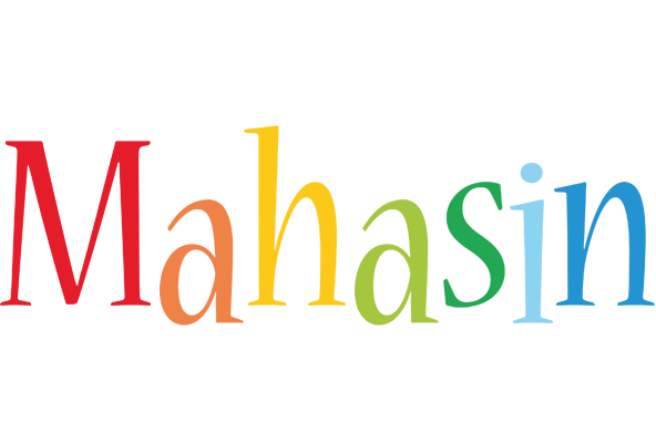 Mahasin birthday logo