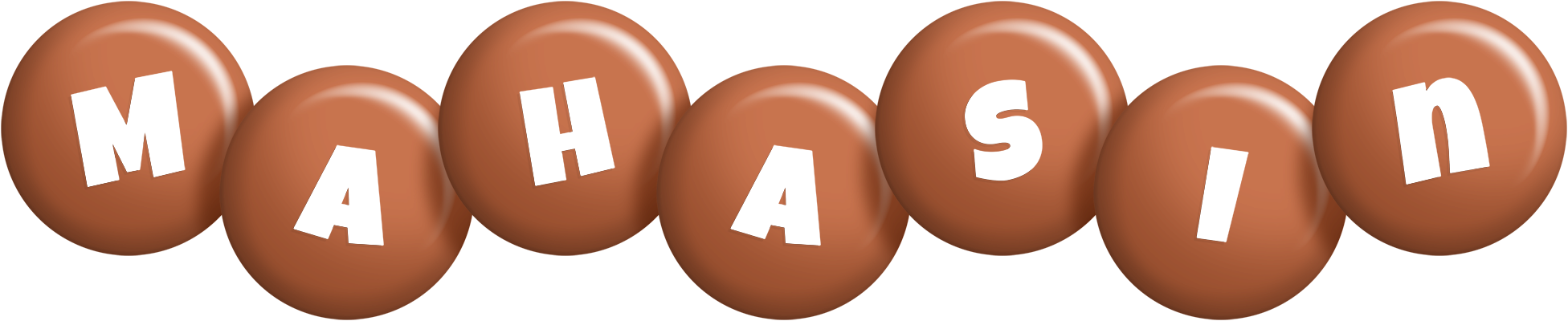 Mahasin candy-brown logo