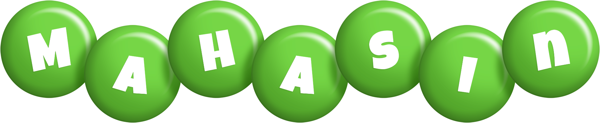 Mahasin candy-green logo
