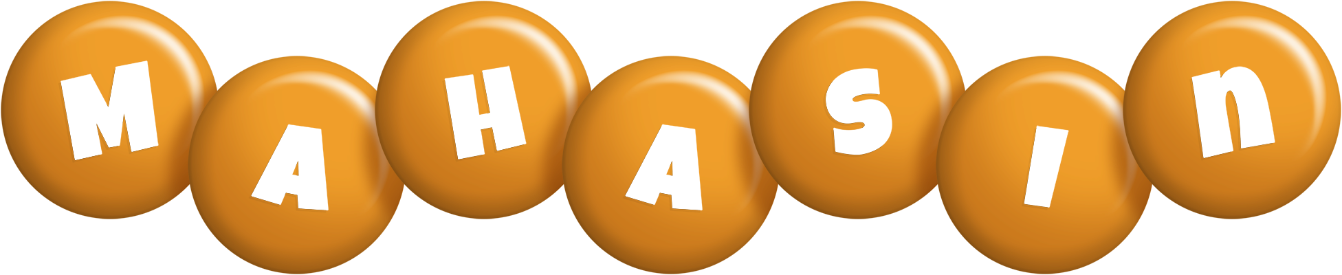 Mahasin candy-orange logo