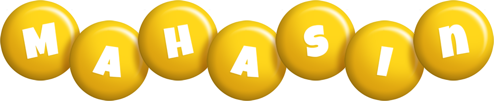 Mahasin candy-yellow logo