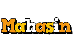 Mahasin cartoon logo