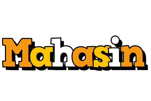 Mahasin cartoon logo