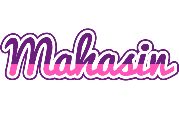 Mahasin cheerful logo